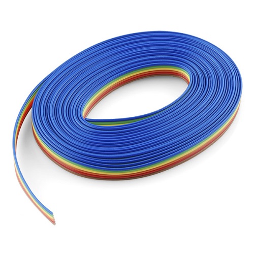 리본 케이블 Ribbon Cable - 6 wire (15ft)